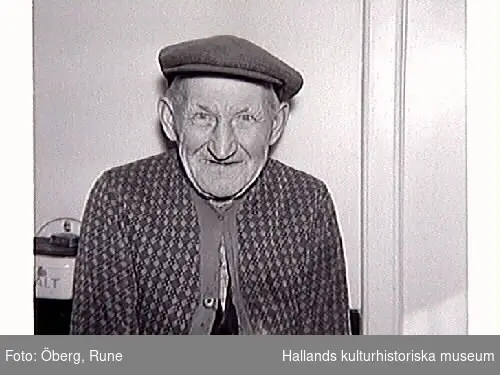 Porträtt av Anders Härder Andersson "Anders i Sweschdal", Grindlabacken.