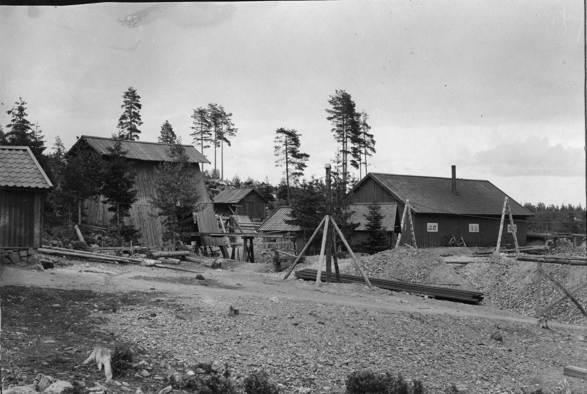 Persgruvan (Persgrufvan), Riddarhyttan, 1904. Med fotografiet erhöll fotografen Svenska Turistföreningens fotostipendium 1904.