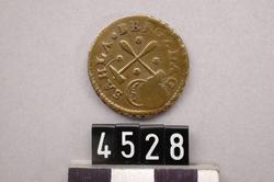 Vedpollett, av mässing