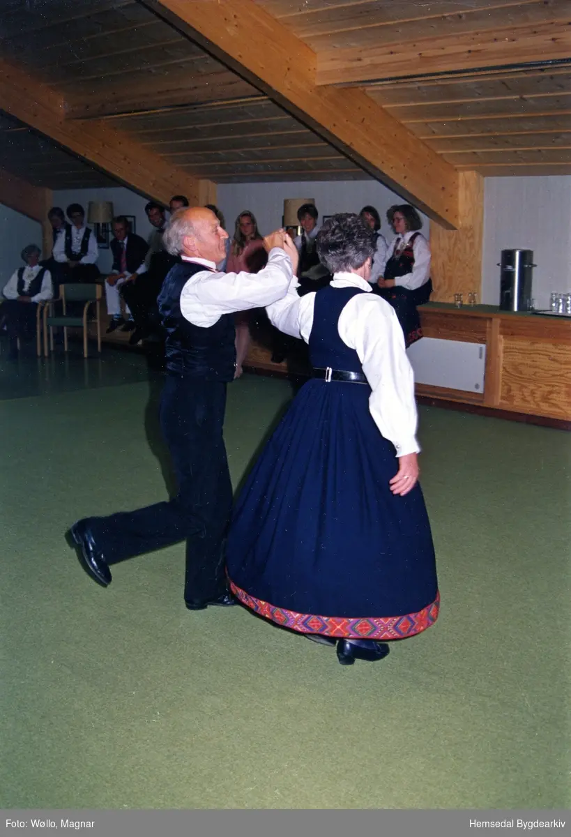 Wølloslekta (frå garden Vøllo, 85.1) har slektsstemne, og Konrad Fauske (f.1929) ogGunhild Ransedokken (f. 1933) svingar seg i Hallingspringar. Desse to vart Noregsmeistrar i dans, klasse A på Landskappleiken i 1964. Trettitre år seinare, på Landskappleiken i Ål i 1997, vann dei C-klassa.