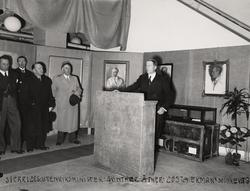 Sveriges utenriksminister Günther åpner Gösta Ekmans minneut