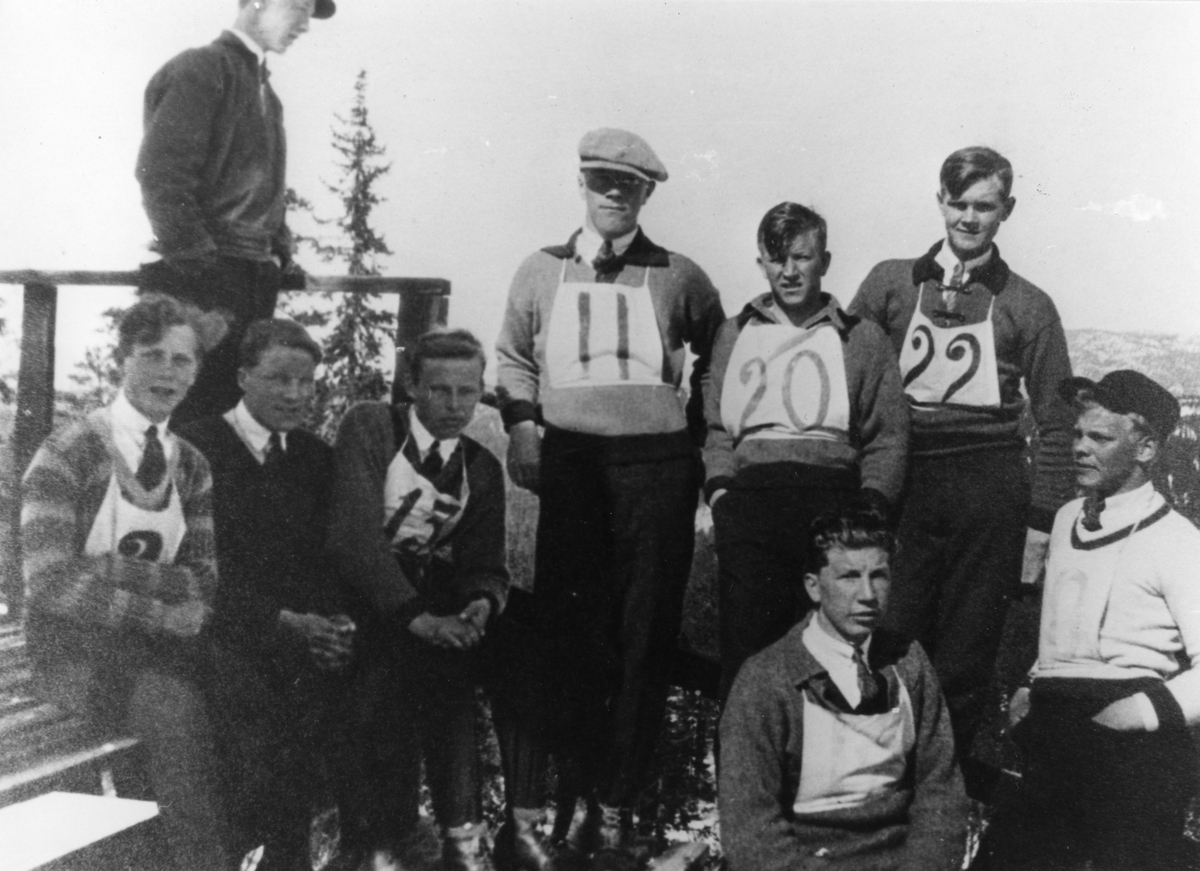 Ski jumpers from Kongsberg