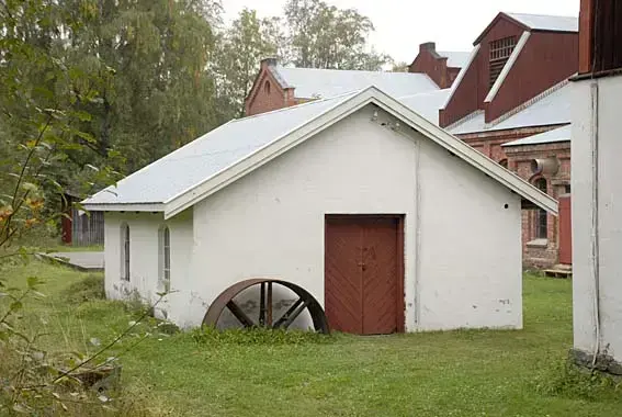 The old smithy at Klevfos.