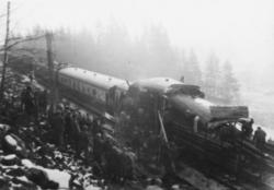 Togulykken ved Hjuksebø 15. november 1950