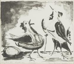 Debatt [Litografi på papir]