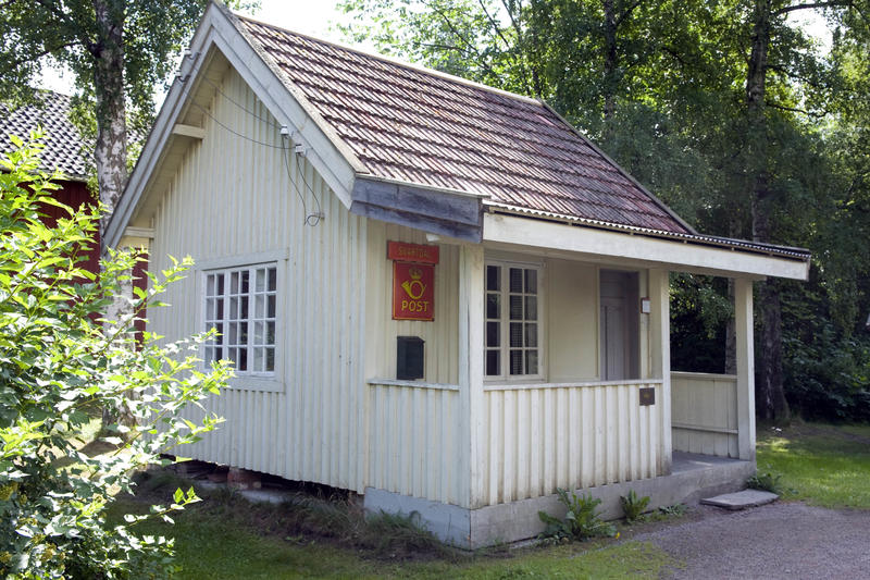Posthus fra Svartdal i Telemark (Foto/Photo)
