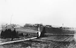 Postkort ”Parti av Løken” ca. 1914.