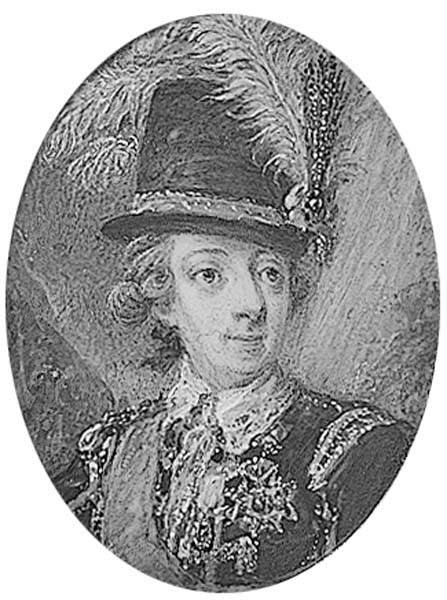 Porträtt av Gustav III