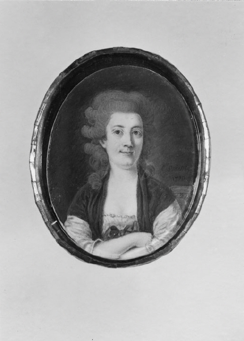 Maria Wilhelmina Ekebom, 1778-1828, gift Krafft