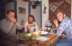 Mannskap på hyttetur.