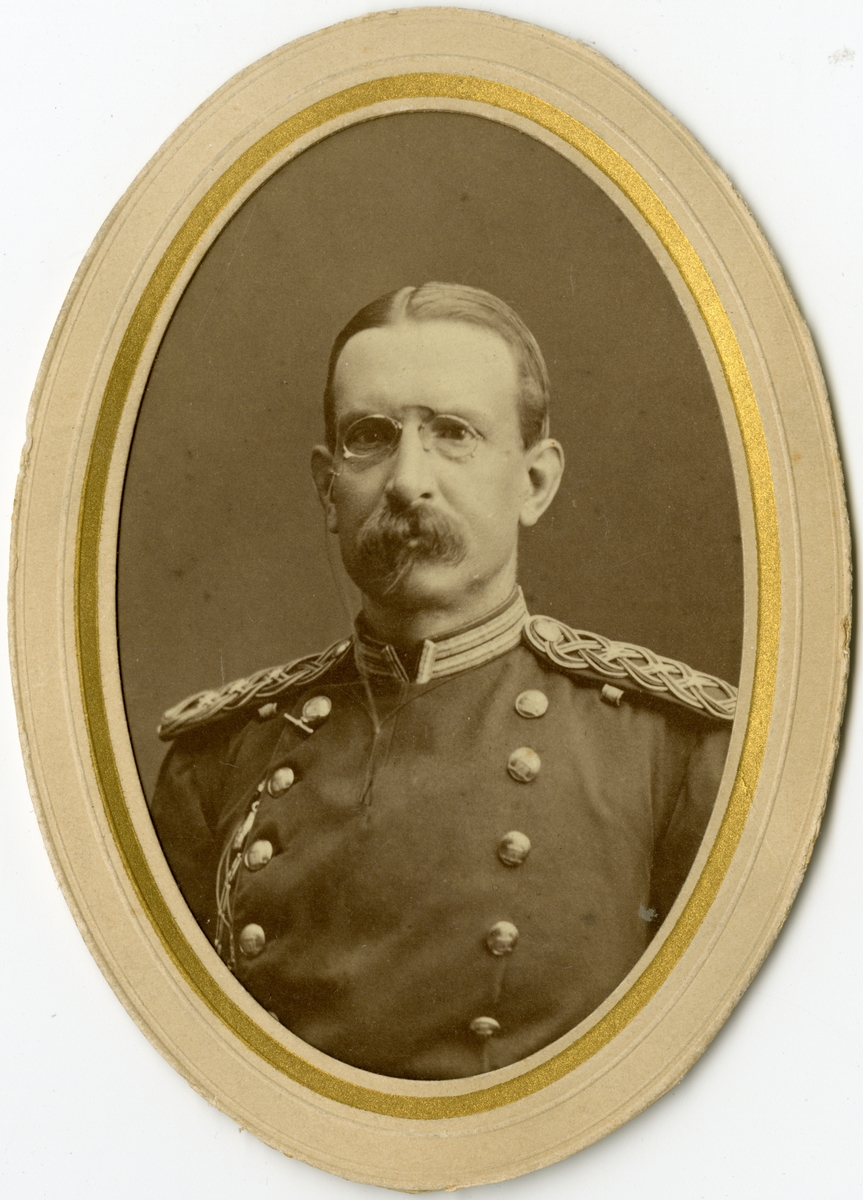 Porträtt av Claes Sixten Lilliehöök, kapten vid Bohusläns regemente I 17.