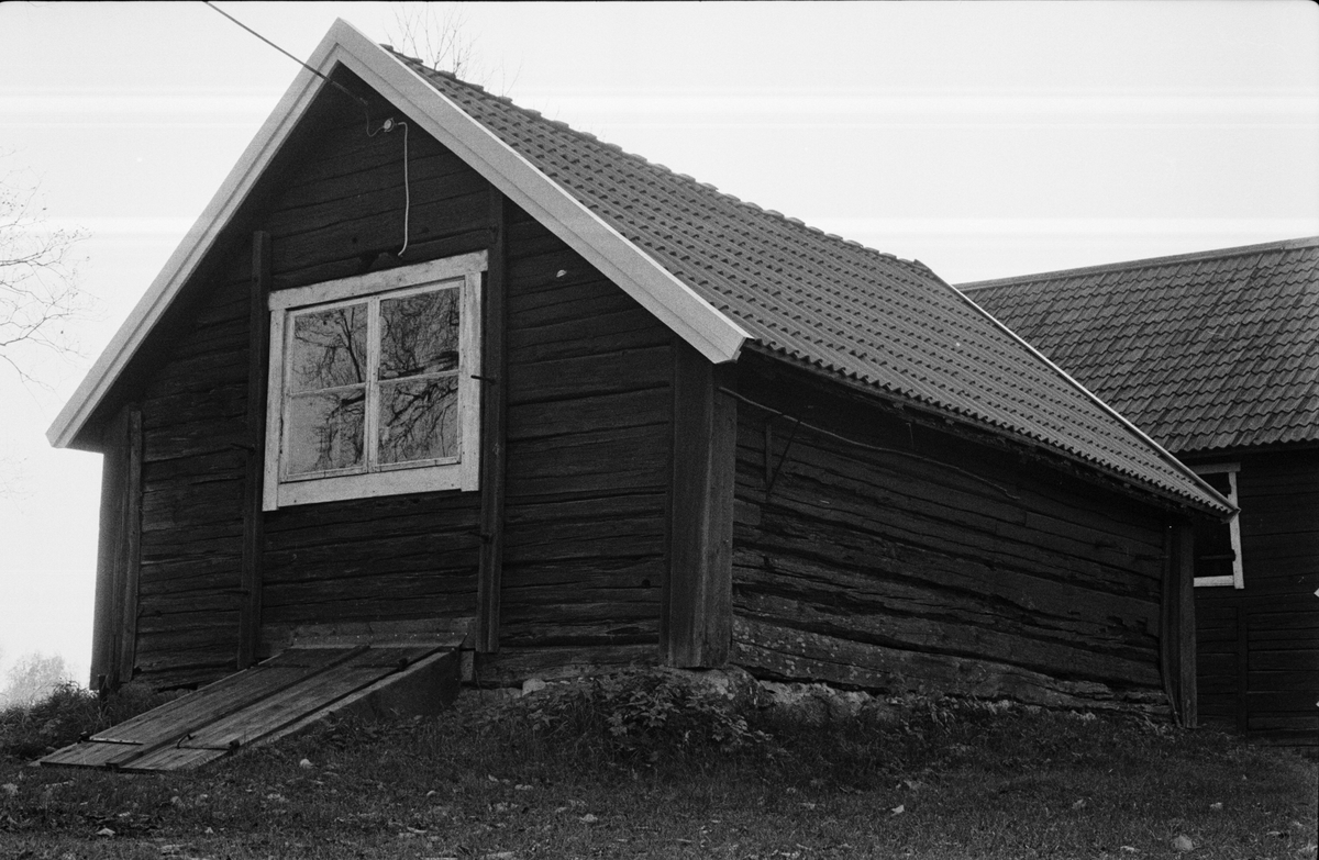 Bod med jordkällare, Bräcksta 1:7, Kummel-Bräcksta, Tensta socken, Uppland 1978