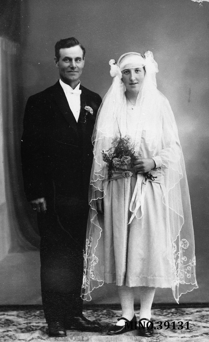 Brudebilde - Anne og Hans Bihaug