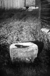 Dublett. Steinmorter fra Storgata på Kirkelandet i Kristians