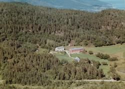 Flyfoto fra Balstad på Meisingset. Bildet er datert 30. juli