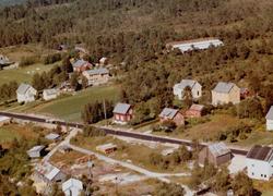 Flyfoto fra Solvang på Tingvoll. Bildet er datert 30. juli 1