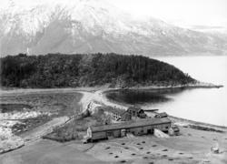 Foto fra Gården Flå i Øksendal, Sunndal kommune. Her ser vi 