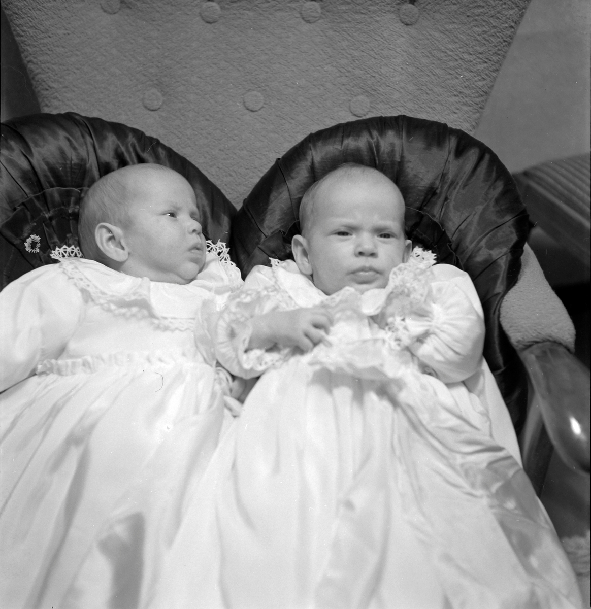 Signe Presthus Lundkvist med tvillinger