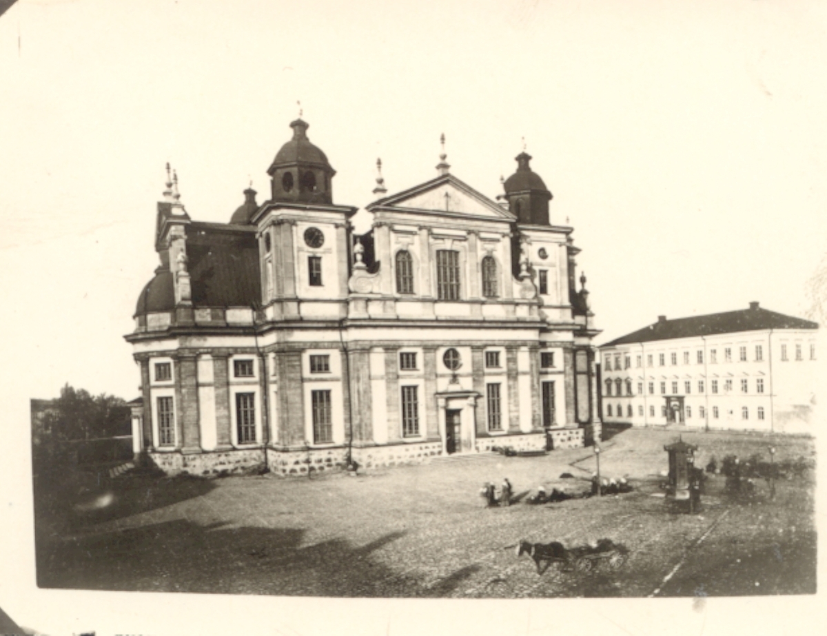 Motiv Från Kalmar Domkyrka Kalmar Läns Museum Digitaltmuseum 