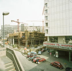 Nybygg oppføres - forskaling