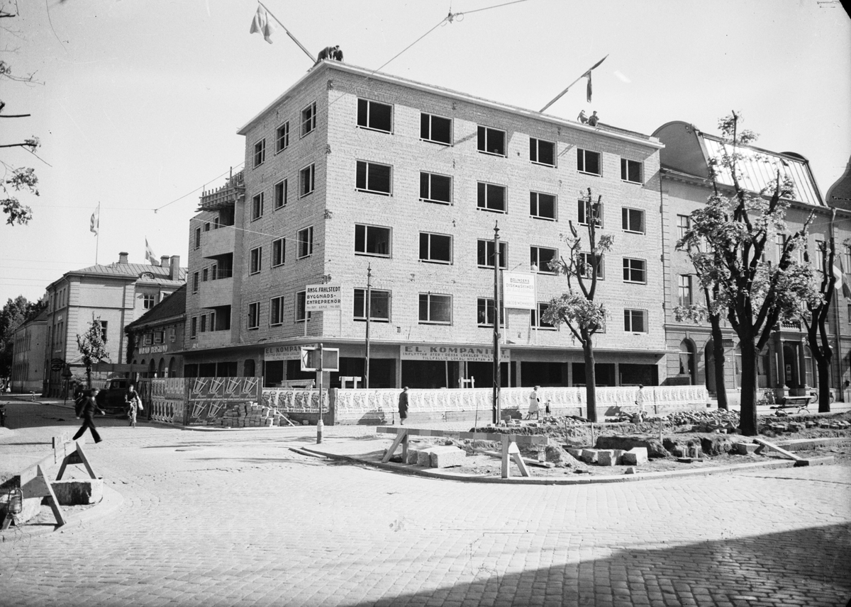 Doktor Fagerström. Foto av E. K:s bygge. Juni 1939

