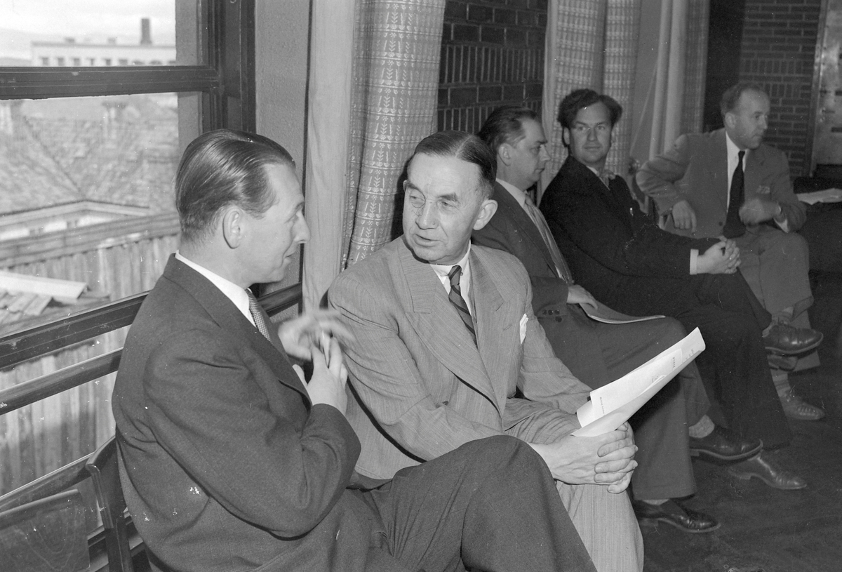 Journalistenes landsmøte i Trondheim, juni 1952.