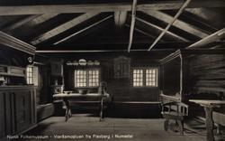 Postkort. Veråsmostuen, Flesberg i Numedal. Numedalstunet,NF