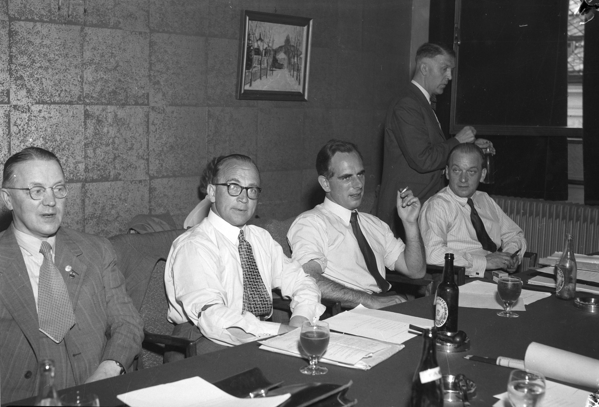 Fra bankfunksjonærenes landsmøte i Handelsstanden