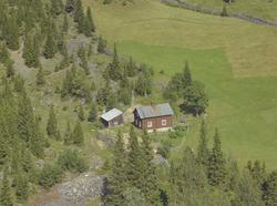 Ekkerhaugen, brunt bolighus, Vestre Gausdal.