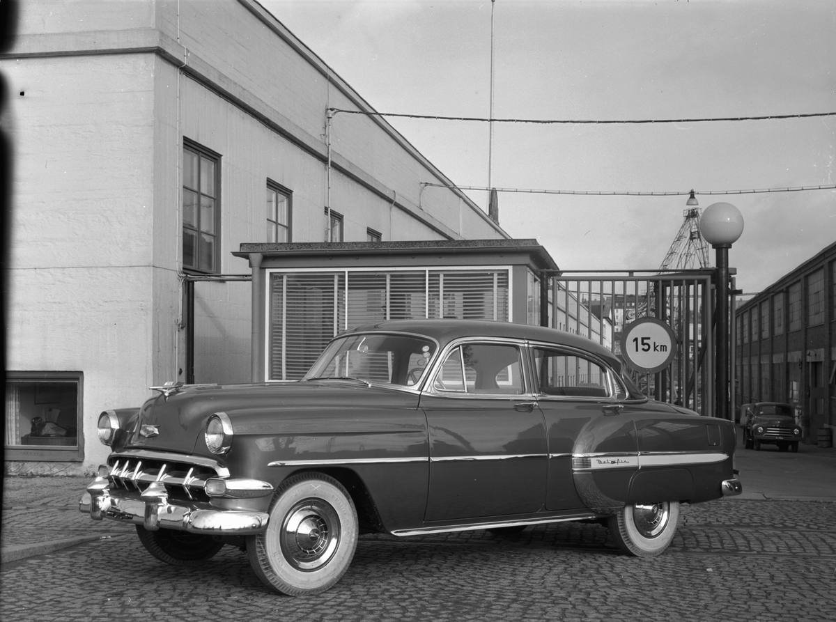 Bil av märke Chevrolet Bel Air 1954.