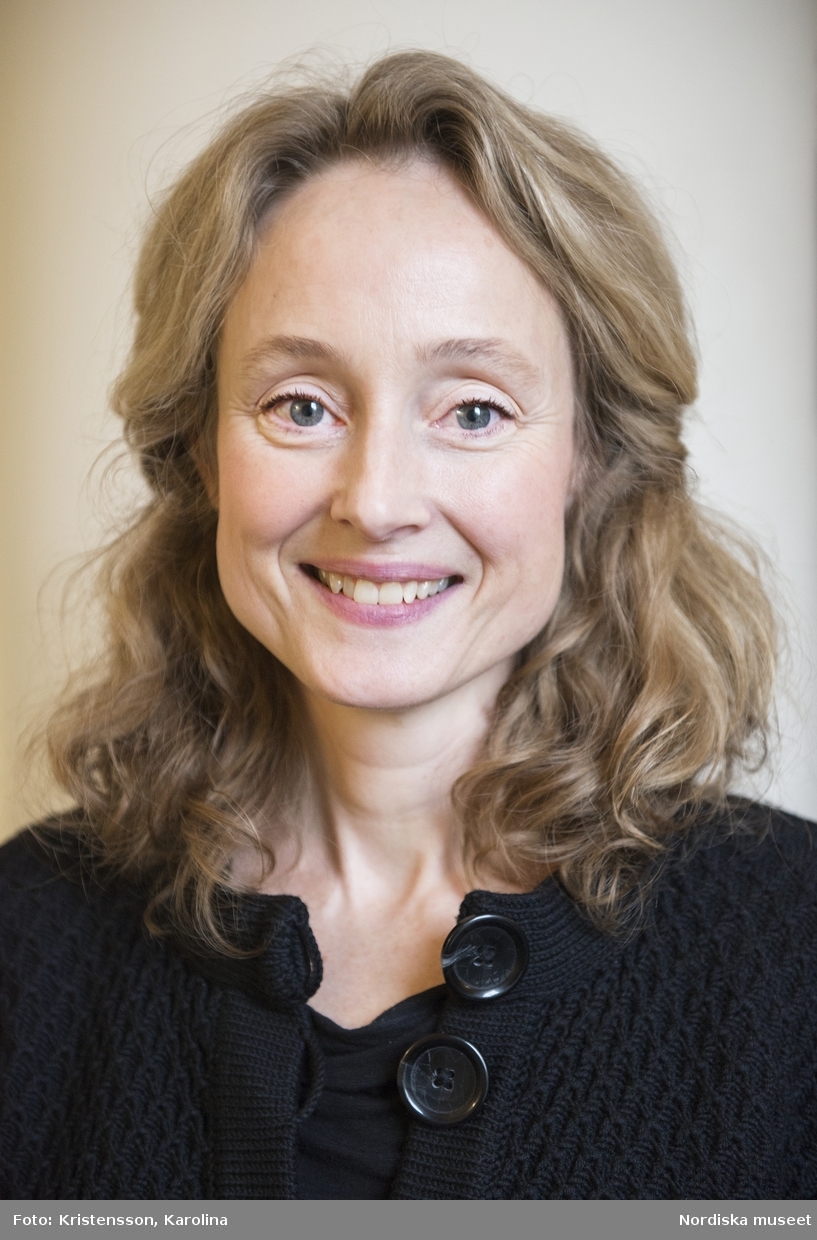 Porträtt Anna Womack, intendent Nordiska museet