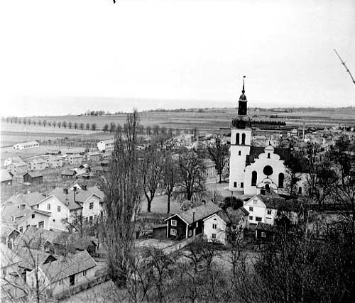Utsikt från Grännaberget år 1969