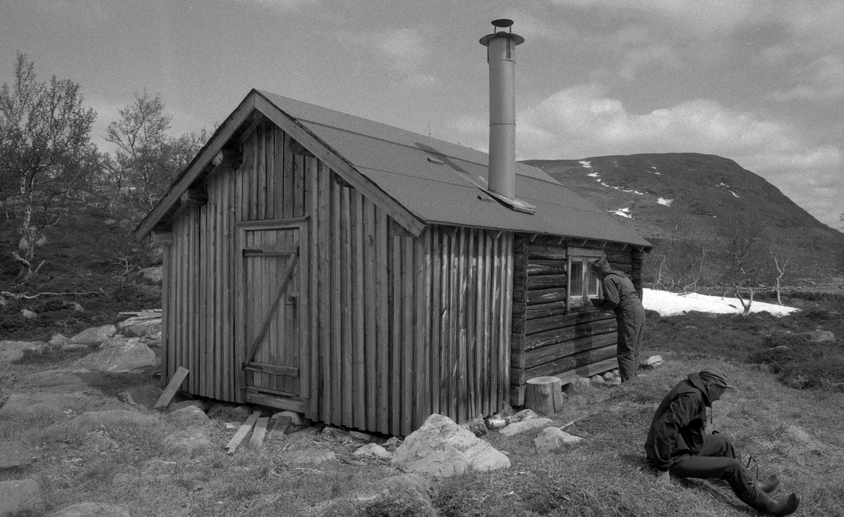 Dokumentasjon av samiske kulturminner, 1982, Engerdal. Elgå reinbeitedistrikt ved nordenden av Rønsjøen.