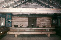 Interiør i Vikastua fra Oppdal