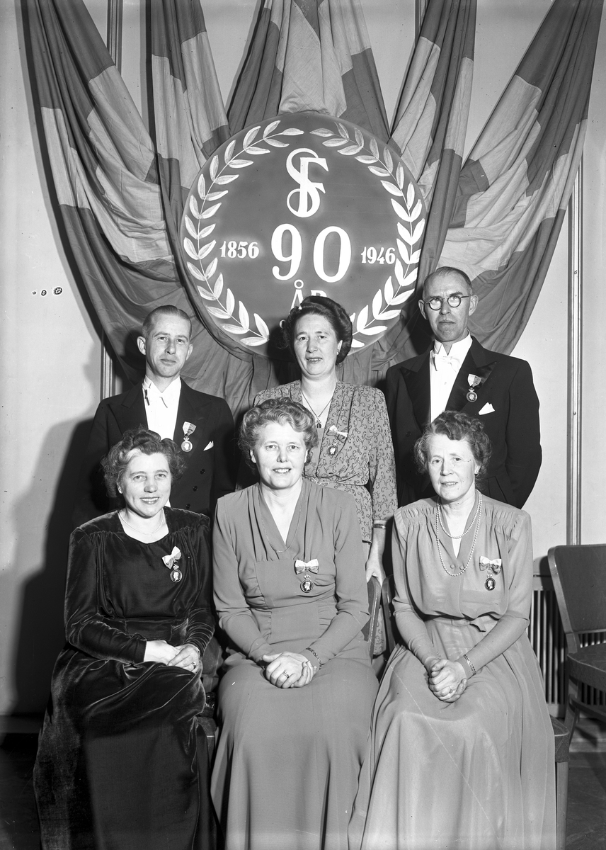 Sjöströms 90-årsjubileum på hotell Baltic, 26 januari 1946.