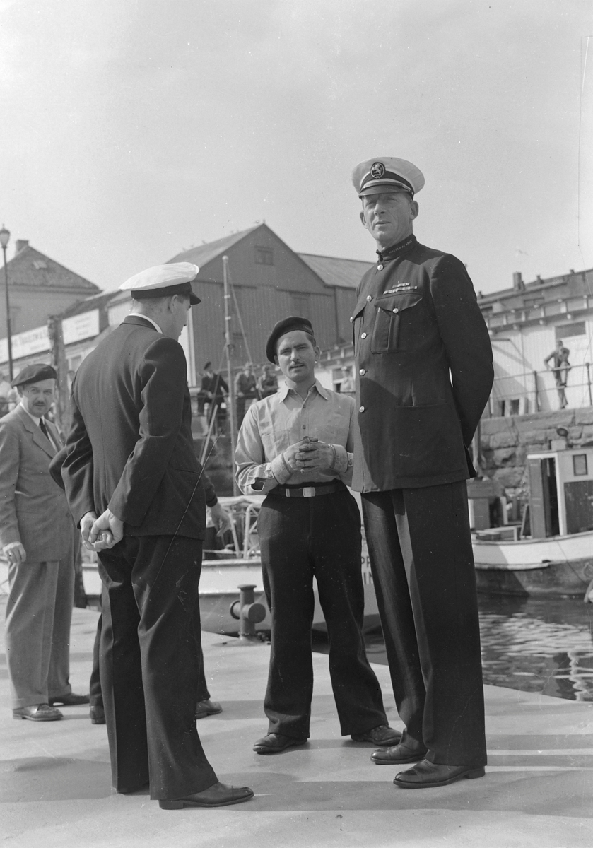 Turister fra RMS Caronia på besøk i Trondheim