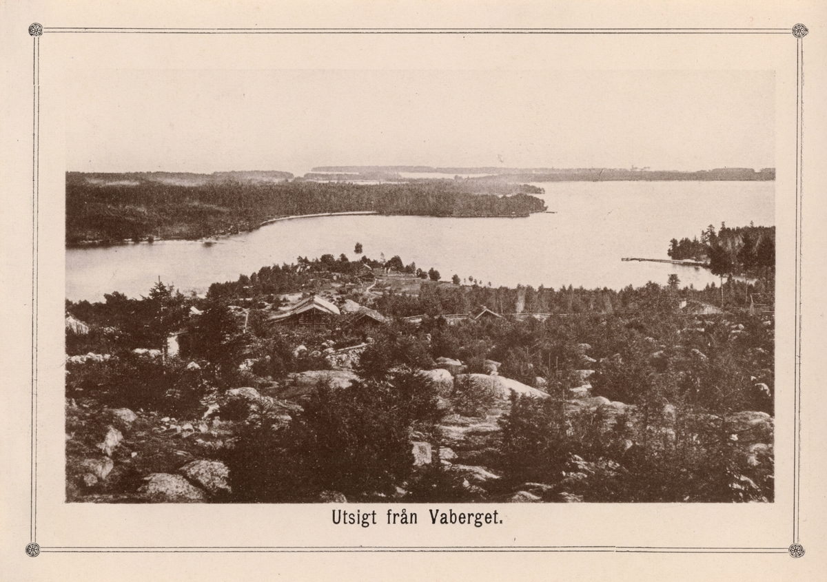 Utsikt från Vaberget.