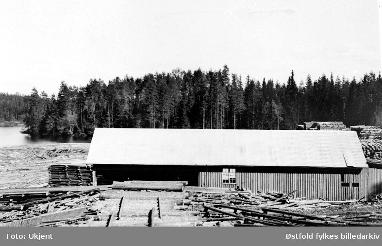 Nybru sag i Rømskog, 1936.