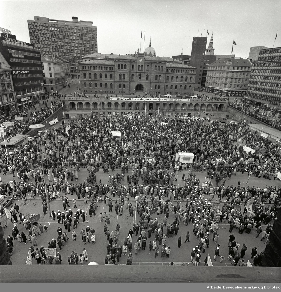 1. mai 1971, Youngstorget.