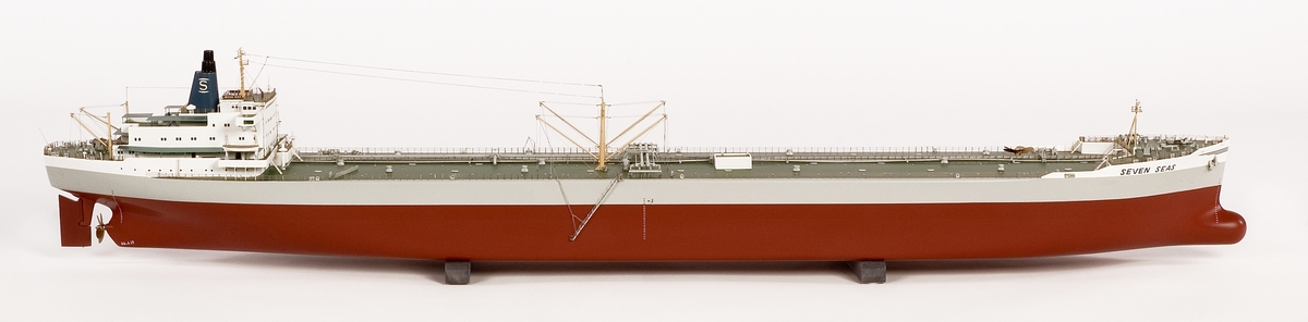 Modell av SEVEN SEAS.