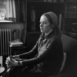 Hjemme hos Liv Ullmann.