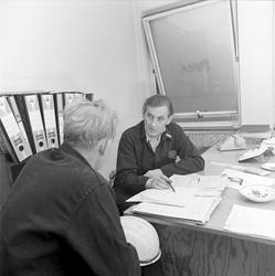 Tillitsmann ved Mg-fabrikk.