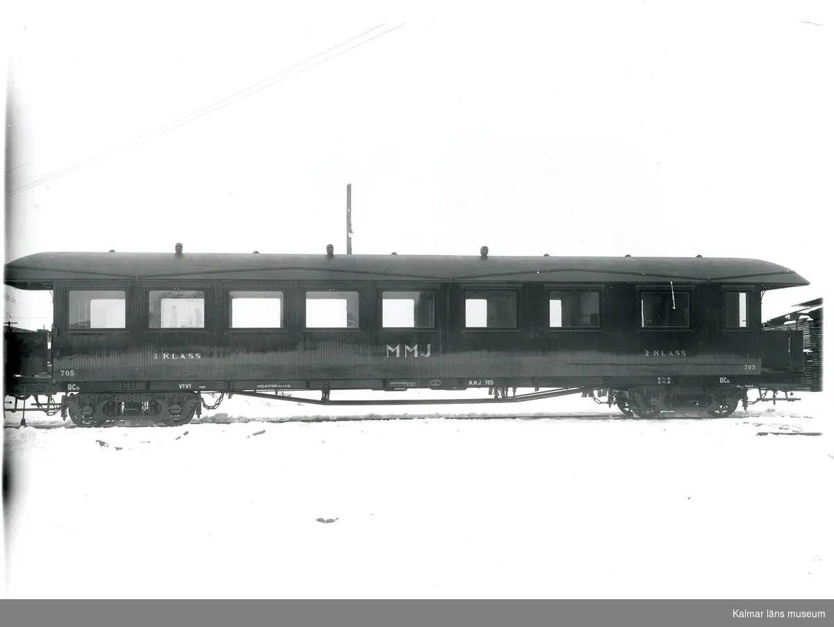 Mariestad - Moholms Järnväg. Tillverkare Kalmar Verkstads A.B, år 1916.