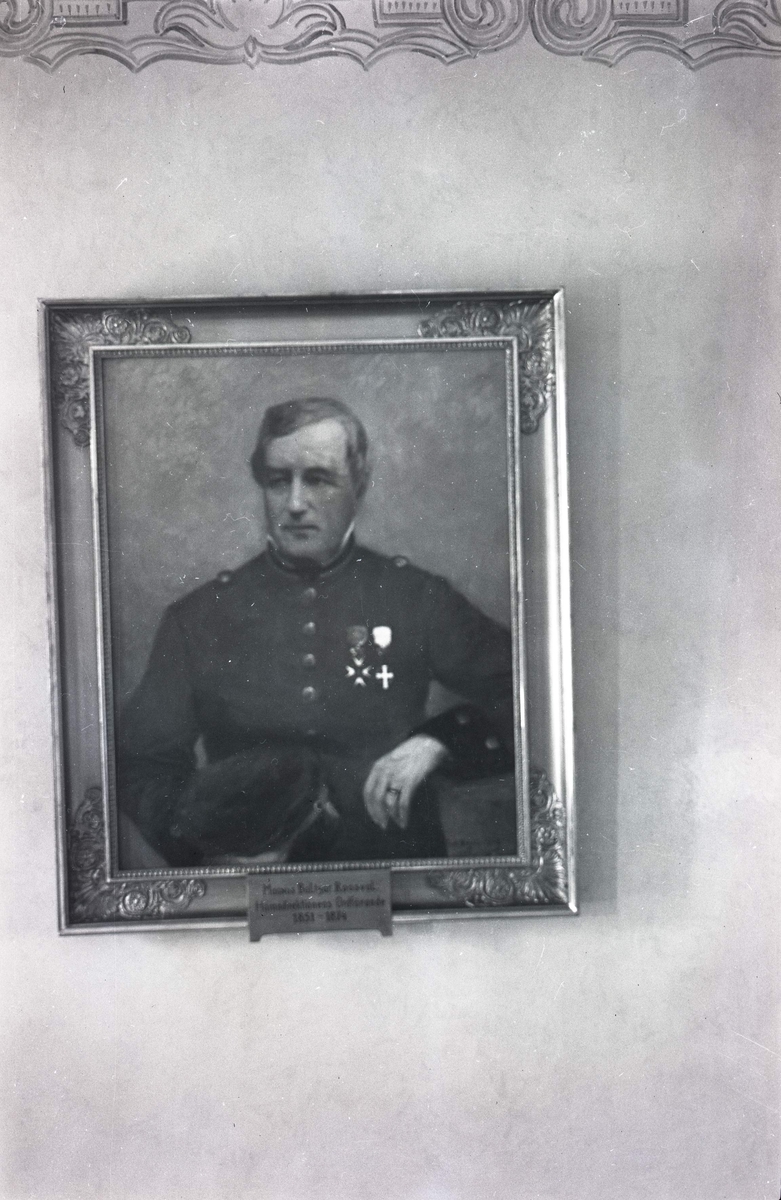 Magnus Baltzar Roosval Hamndirektionens ordförande 1851-1874.