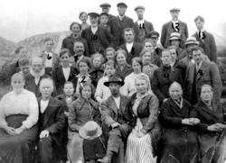 Foran fra venstre: Anna Grande, Eilert Grande, Laura Lillesu