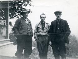 Kjente bjørnejegere.