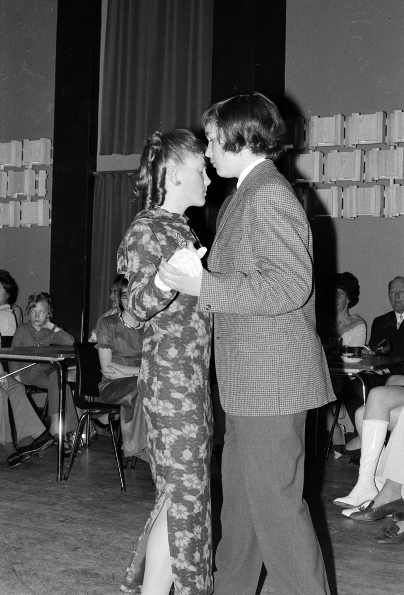 Danseskolen, Hotell Hedmarken, Brumunddal, 1972.