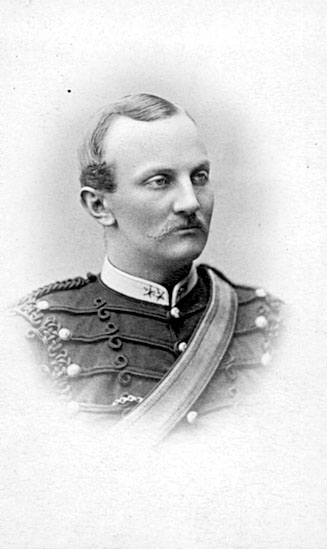 Kapten Valdemar Christian Dyrsson, född 1852 i Fänneslunda.
