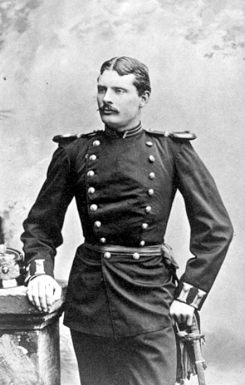 Major Gustaf Sahlin.
Född 1855 i Gävle.