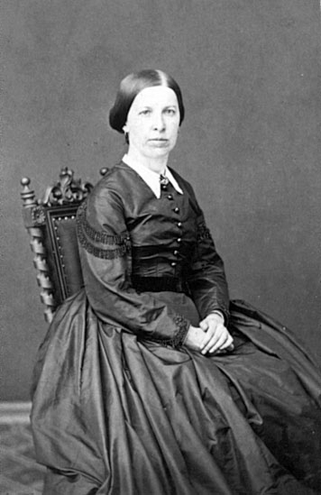 Sophie Jeanette Toutin.
Född 1823 i Brunflo.
Gift med grosshandlare Carl Johan Bergqvist i Skara.
